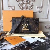 Imitation Louis Vuitton Monogram Canvas Twist M61036 black GL04504