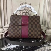 Imitation Louis Vuitton Original Damier Ebene Canvas BOND STREET M64416 Lie de Vin GL03125