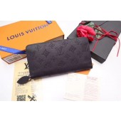 Imitation Louis vuitton original Mahina Leather wallet 61867 black GL00031