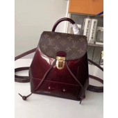 Knockoff Louis Vuitton HOT SPRINGS Monogram Canvas Mini knapsack 53545 dark brown GL03846