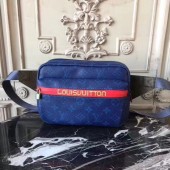 Knockoff louis vuitton original SAC CEINTURE PN 42825 blue GL03471