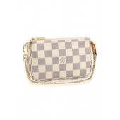 Knockoff Louis Vuitton Wallet Mini Pochette Accessories - Azur N58010 GL01822