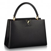 Louis Vuitton 2015 Capucines GM M48870 Black GL00035