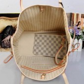 louis vuitton bag damier azur neverfull mm n41361 GL04389