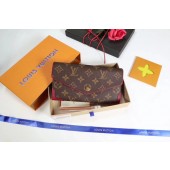 Louis Vuitton CAISSA WALLET N61184 fuchsia GL03425