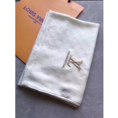 louis vuitton Cashmere scarf LV9223 white GL00157