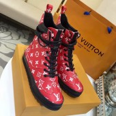 Louis Vuitton DIGITAL EXCLUSIVE HEART SNEAKER BOOT LV906SY red GL04605