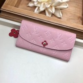 Louis Vuitton EMILIE WALLET M63918 Rose Ballerine GL01381