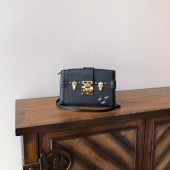 Louis Vuitton Epi Leather TRUNK CLUTCH M51697 black GL00034