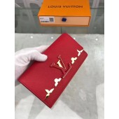 Louis Vuitton LockMe Wallet M64551 red GL03256