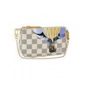 Louis Vuitton Mini Damier Azur Accessories Pouch N63005 GL02505