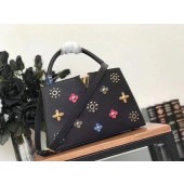 Louis Vuitton mongram flowers M54311 black GL01421