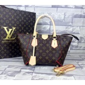 Louis Vuitton Monogram Canvas Caissa Tote BB Bag M41807 Apricot GL00415