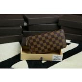 Louis Vuitton Monogram Canvas Clutch Handbag 60017 Coffee GL00260