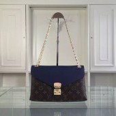 Louis Vuitton Monogram Canvas Pallas Chain 41246 Dark Blue GL01942