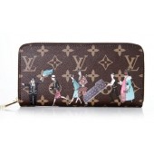 Louis Vuitton Monogram Canvas Zippy Wallet Illustre M60291 GL01157