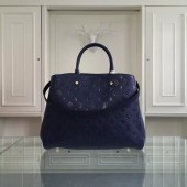 Louis Vuitton Monogram Empreinte Montaigne GM M41059 Deep Blue GL02536