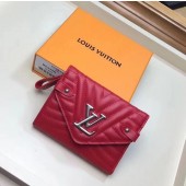 LOUIS VUITTON NEW WAVE COMPACT WALLET M63427 red GL00282