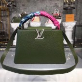 Louis vuitton original CAPUCINES PM M94587 green GL00414