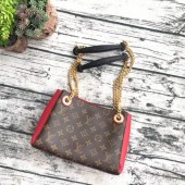 Louis vuitton original monogram canvas SURENE BB M43775 red GL04155