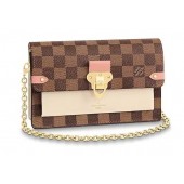 Louis Vuitton original VAVIN CHAIN WALLET N60237 Creme GL03382