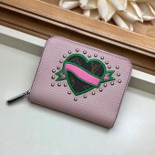 Louis vuitton Original ZIPPY COIN PURSE M63723 Rose Ballerine Pink GL04461