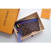 Louis vuitton RIBBON Monogram Canvas wallet 60022 GL02340