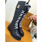 Louis Vuitton SILHOUETTE HIGH BOOT LV894SY black GL04673