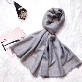 louis vuitton wool scarf LV919968 gray GL00416