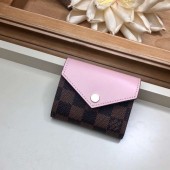 Luxury Knockoff Louis Vuitton ZOE WALLET M63881 Rose Ballerine GL04407