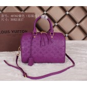 Replica 2014 Louis Vuitton original leather 40762 purple GL02428