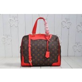 Replica 2015 louis vuitton monogram canvas retiro nm m50057 red GL03705