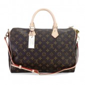 Replica Cheap Louis Vuitton Monogram canvas Speedy 35 Bandouliere handbag M40392 GL00571