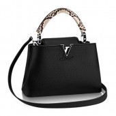 Replica Louis Vuitton Capucines BB N92040 Noir GL02018