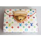 Replica Louis Vuitton handbag monogram multicolore black koala wallet m58081 (litchi lining) GL04240