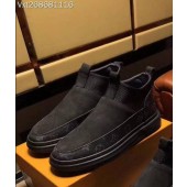 Replica Louis Vuitton Man Shoes LV5879 Black GL00756