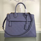 Replica Louis Vuitton Monogram Empreinte Pont Neuf MM M41751 Denim GL03151