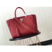 Replica Louis Vuitton original lockmeto lockme Tote Bag M54569 red GL01418