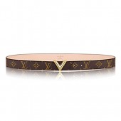 Replica Luxury Louis Vuitton Monogram Canvas Essenitial V 30MM Belt M9019W GL01271