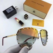 Replica newest 2018 Louis Vuitton sunglasses top quality LV0028 Sunglasses GL00437