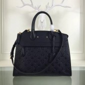 Top Louis Vuitton Monogram Empreinte Pont Neuf MM M41748 Noir GL03142